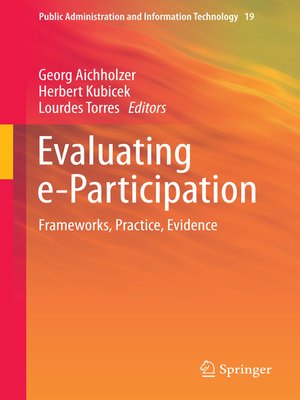 cover image of Evaluating e-Participation